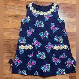 Lilly Pulitzer Butterfly Toddler Shift Dress